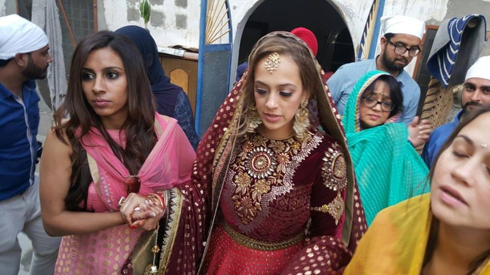 LIVE: Yuvraj-Hezal arrived in Gurdwara, special menu in langar