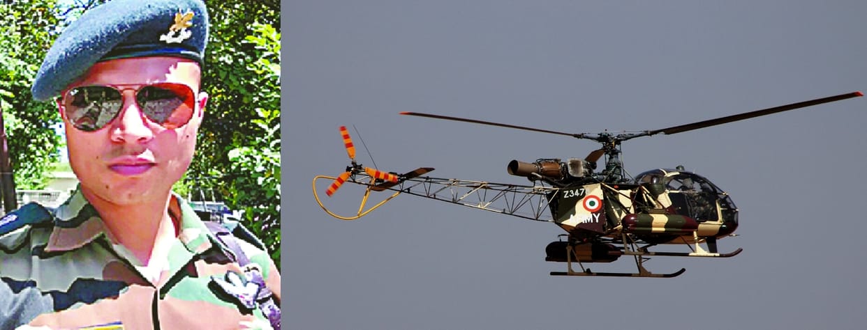 villegers sadden on the demise of major arvind in helicopter crash