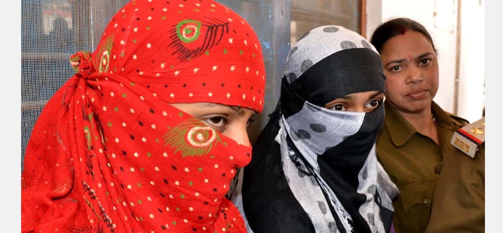 two sisters arrested for throwing acid on bride in up
