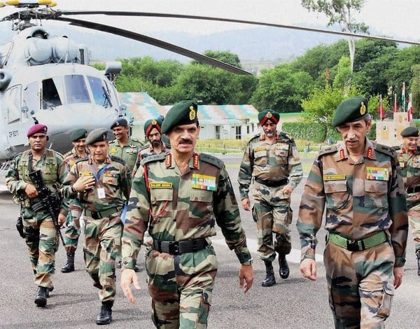 indian army chief to reach nagrota to pay last rites to army martyrs