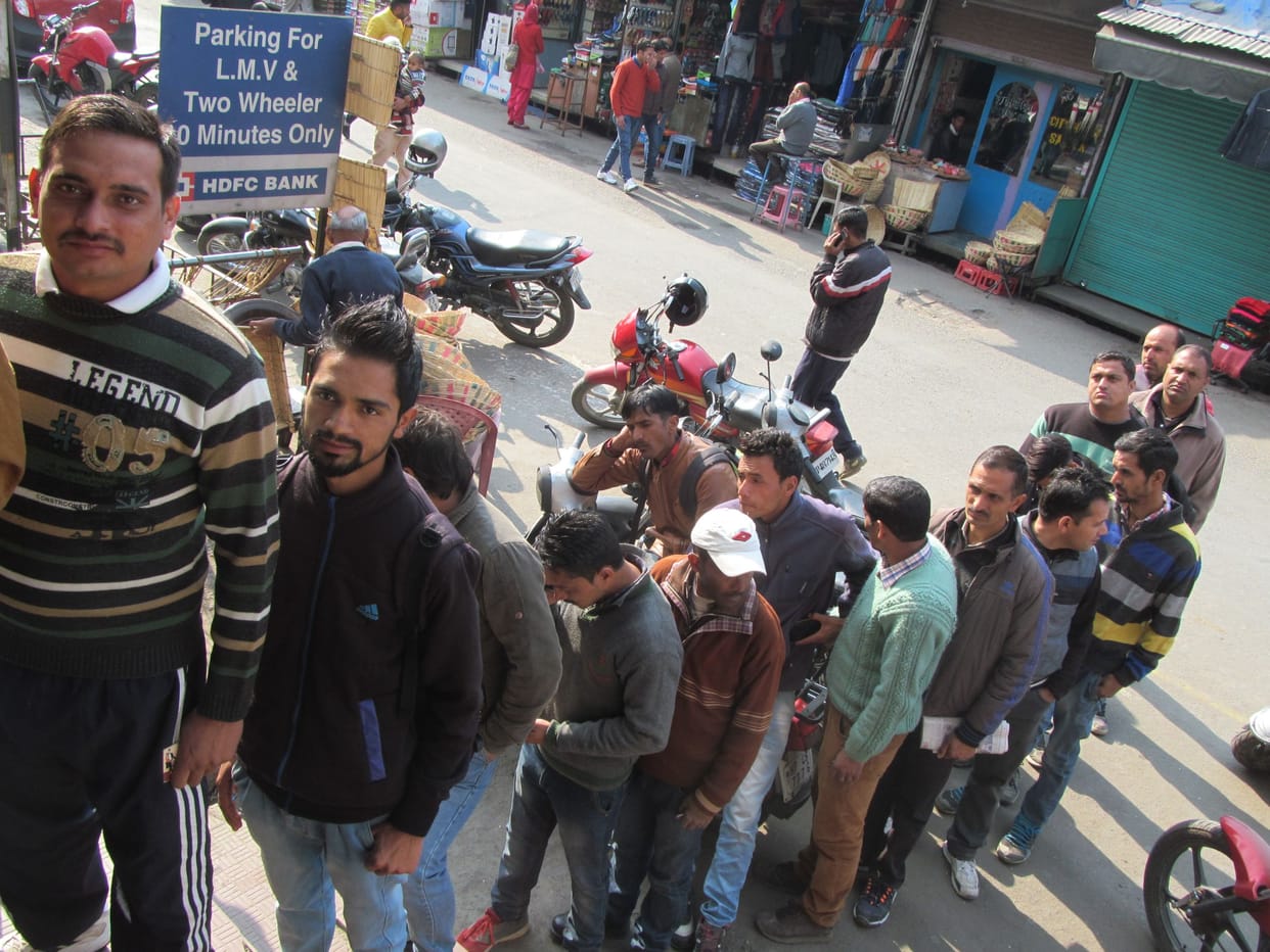 less widrawal in bank