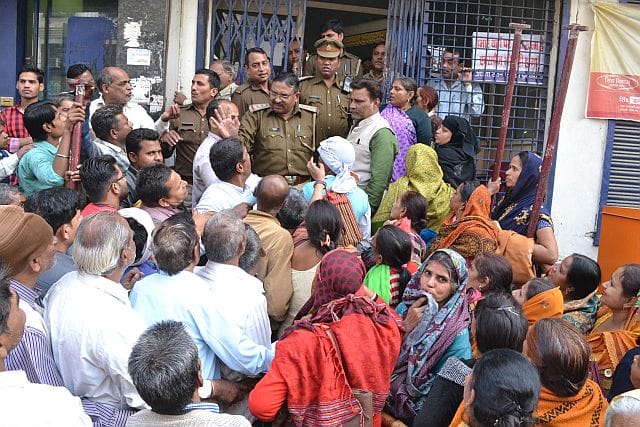 Breaking the patience of the people, if not cash chaos