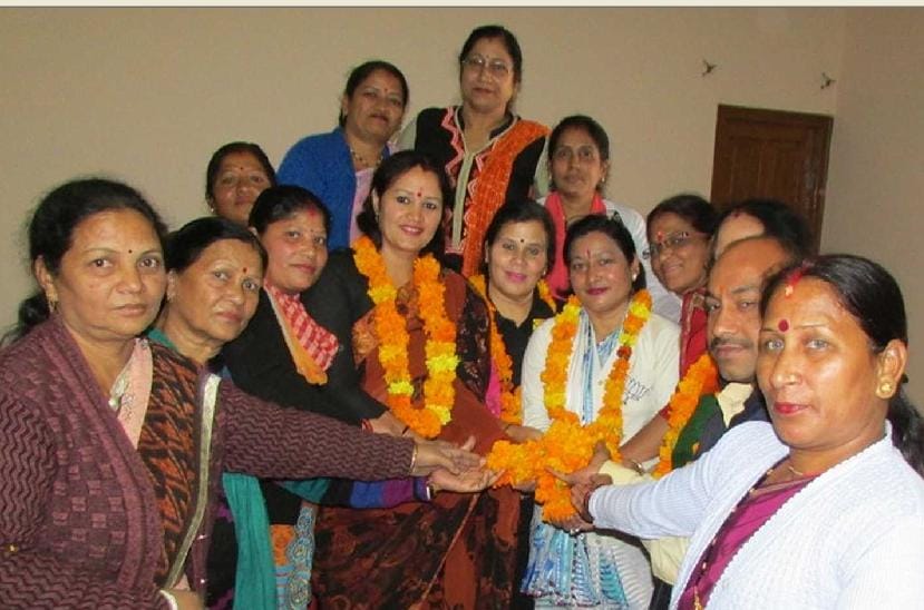 BJP leader welcomed