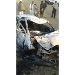 Burning car, Burning car in Jhajjar, driver dead, Jhajjar