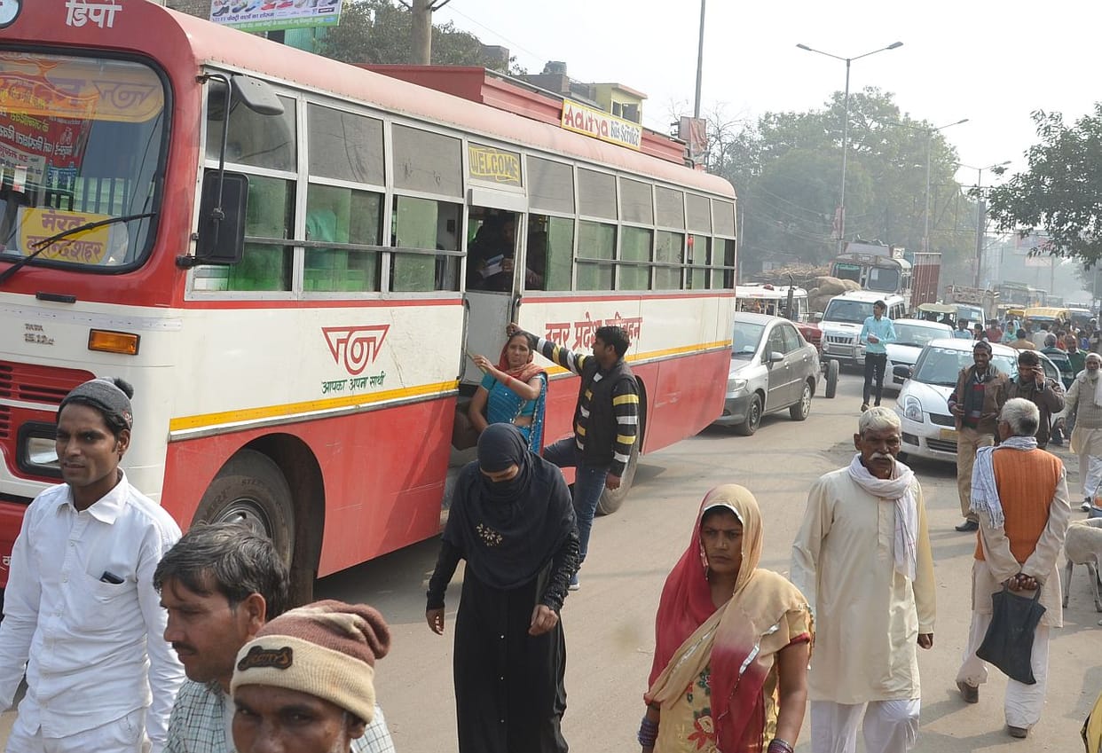 Bus drivers seemed arbitrary jam.