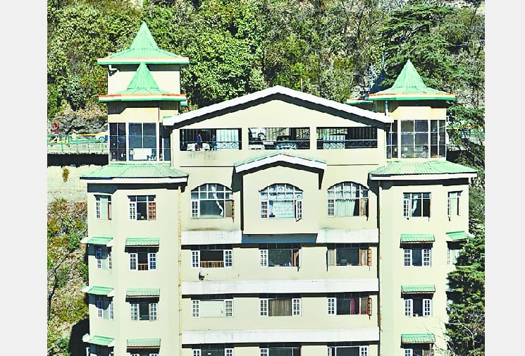Himachal Congress Building is Illegal.