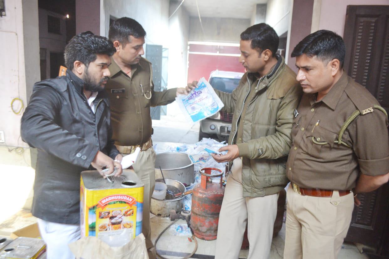 Branded ghee factory that caught adulterating