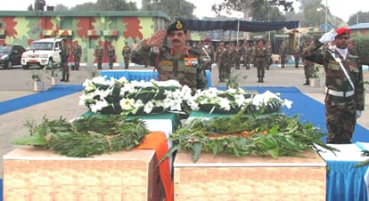 army chief dalbeer suhag visited nagrota base camp