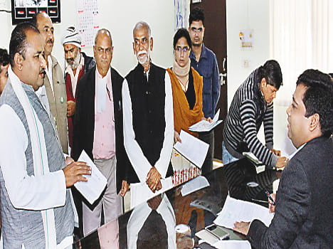 Purchasing off center, peasant leaders have petitioned
