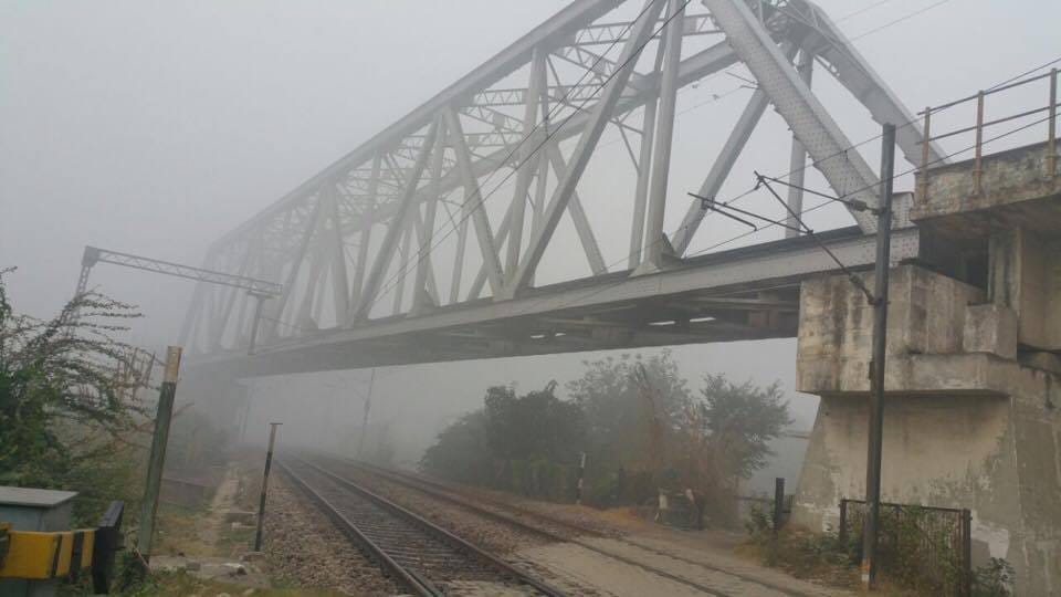 kanpur wrapped in fog blanket 