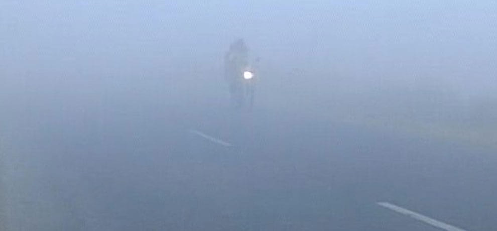  first fog pictures from North India, smog in several cities