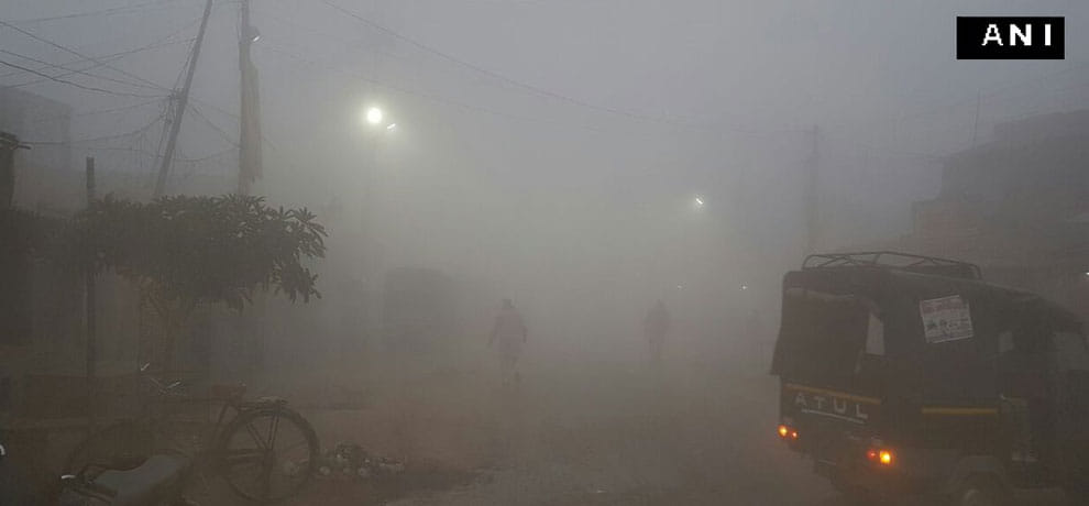  first fog pictures from North India, smog in several cities
