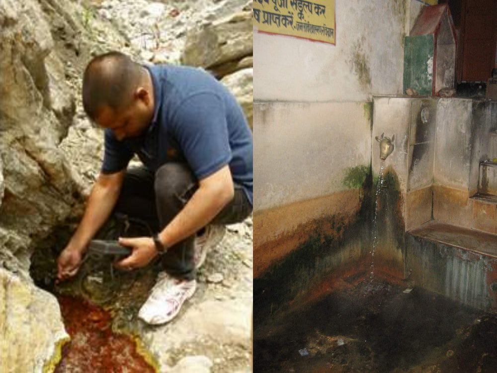 after kedarnath disaster gaurikund water pure