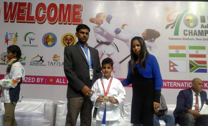Hashim Mansoor from the Valley clinch gold at international championships