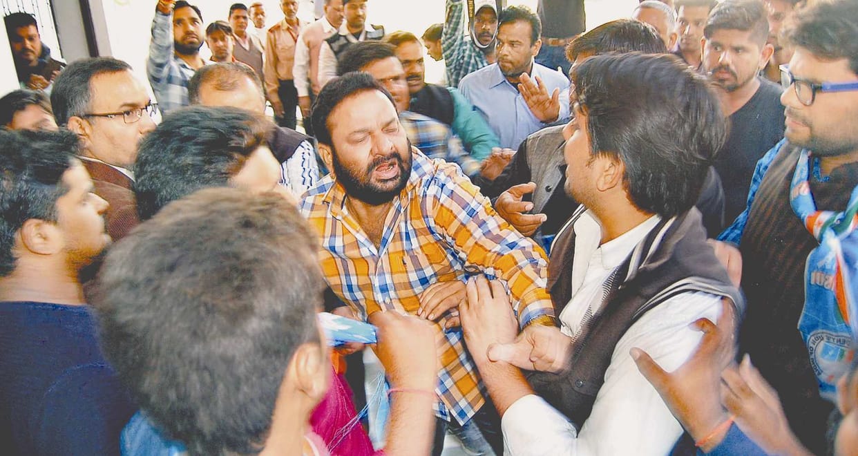 ABVP's campaign chief suspended from university