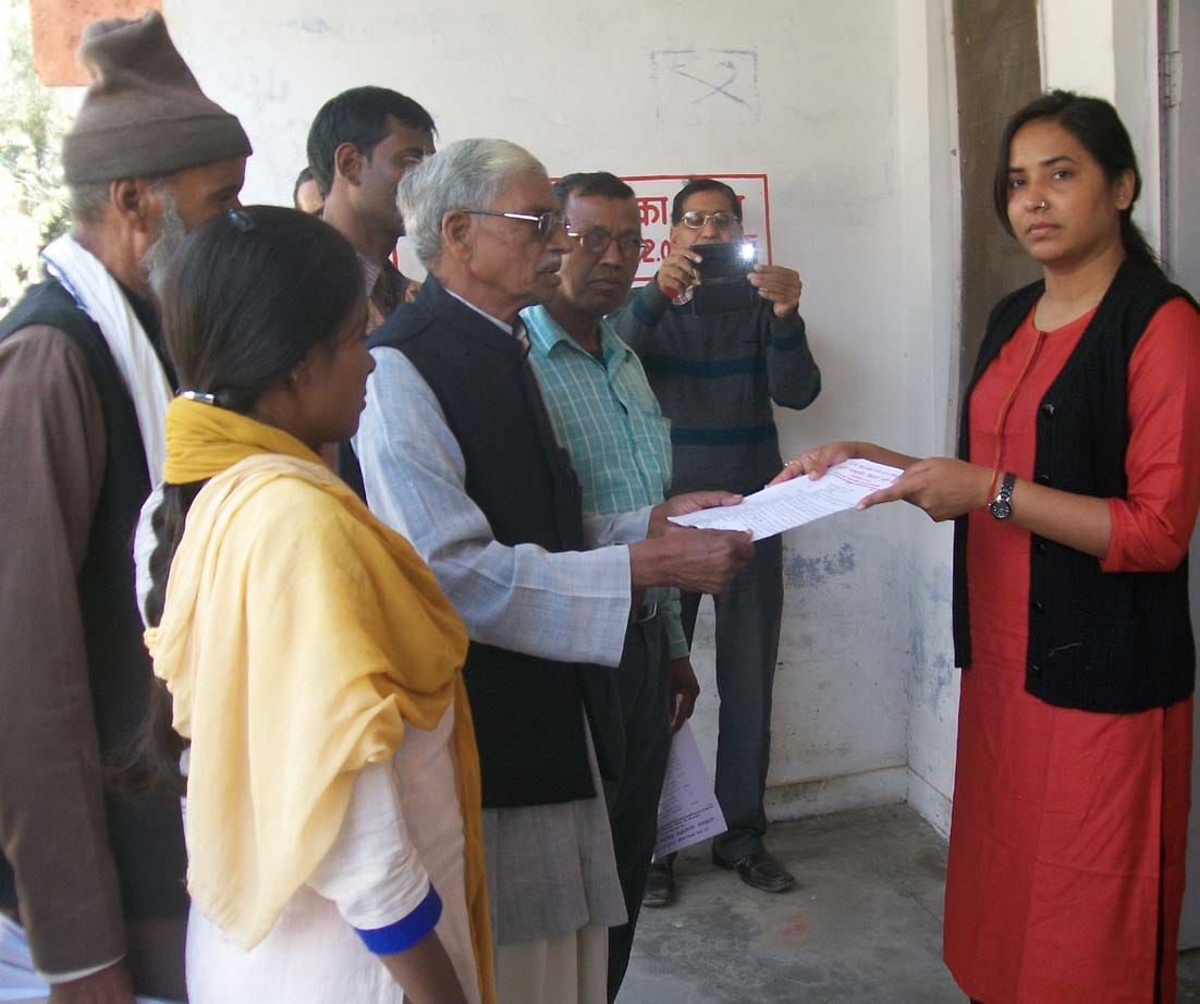 Memorandum submitted notification against Tiger Reserve 