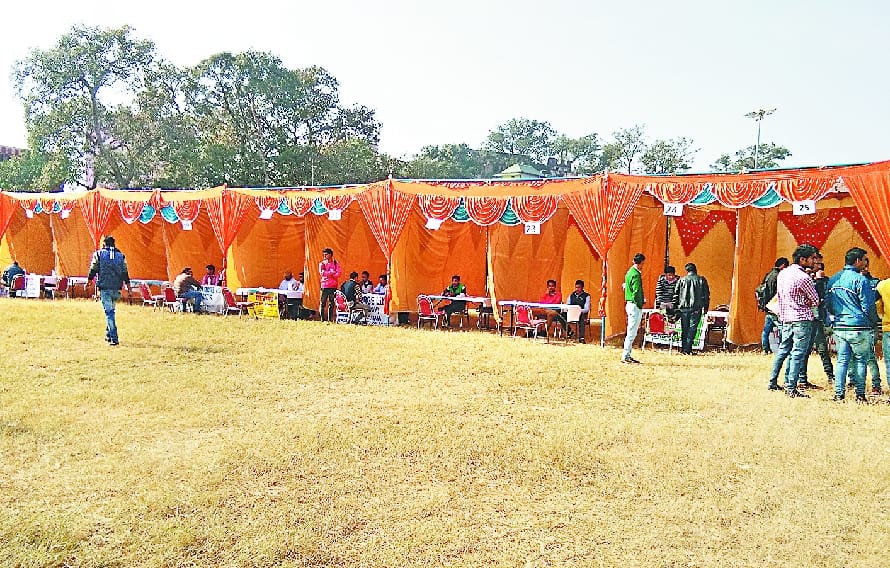 Only 317 Candidate in Interview for 1237 Post in Nahan Job Fair.