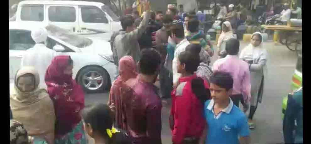 protest for cash in sitapur