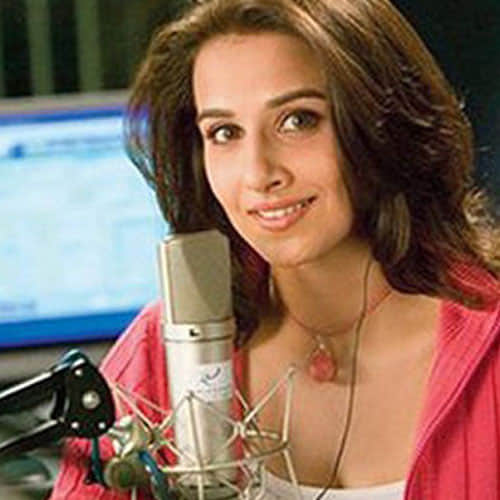 vidya balan becomes rj for her new show