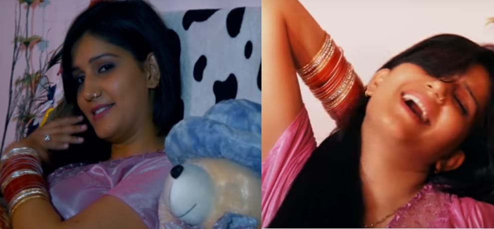 Singer Sapna again in controversy, her bedroom video leaked, watch