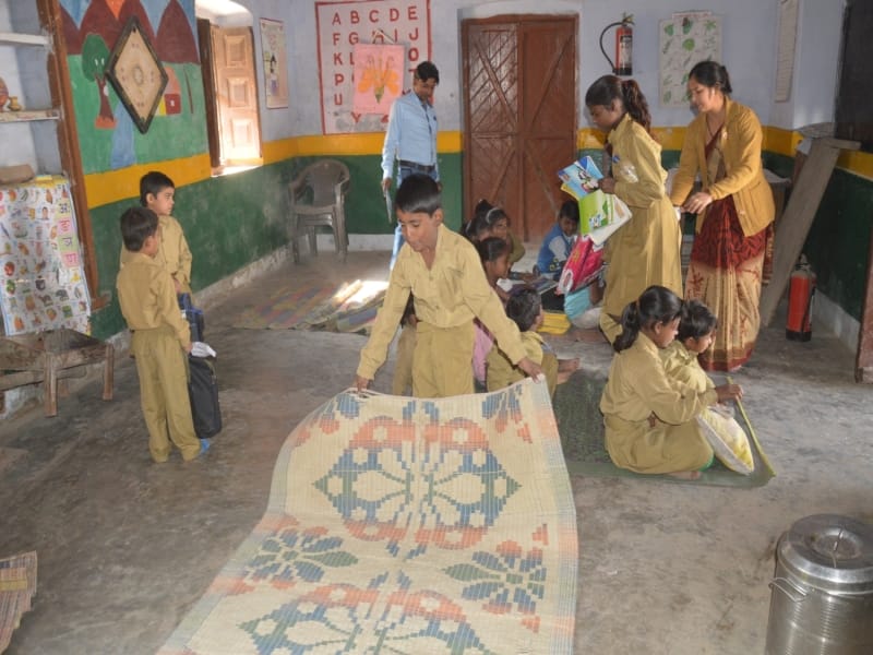 primary schools are in bad condition in mathura