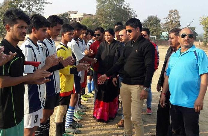Singh Bisht Sobn Inter College Football tournament