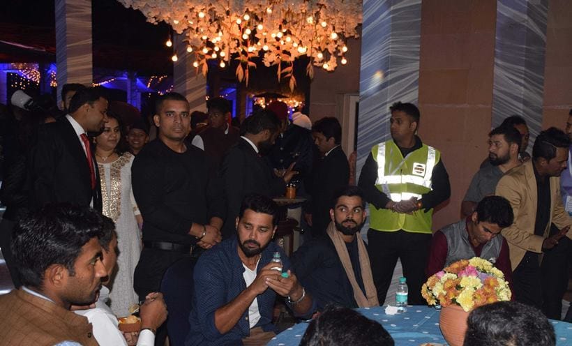 Virat Kohli and Team India Highlights Yuvraj Singh Wedding Ceremony