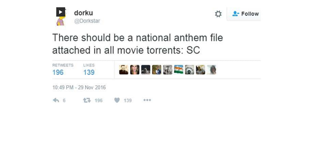 Twitter users gave funny reaction on Supreme Court decision