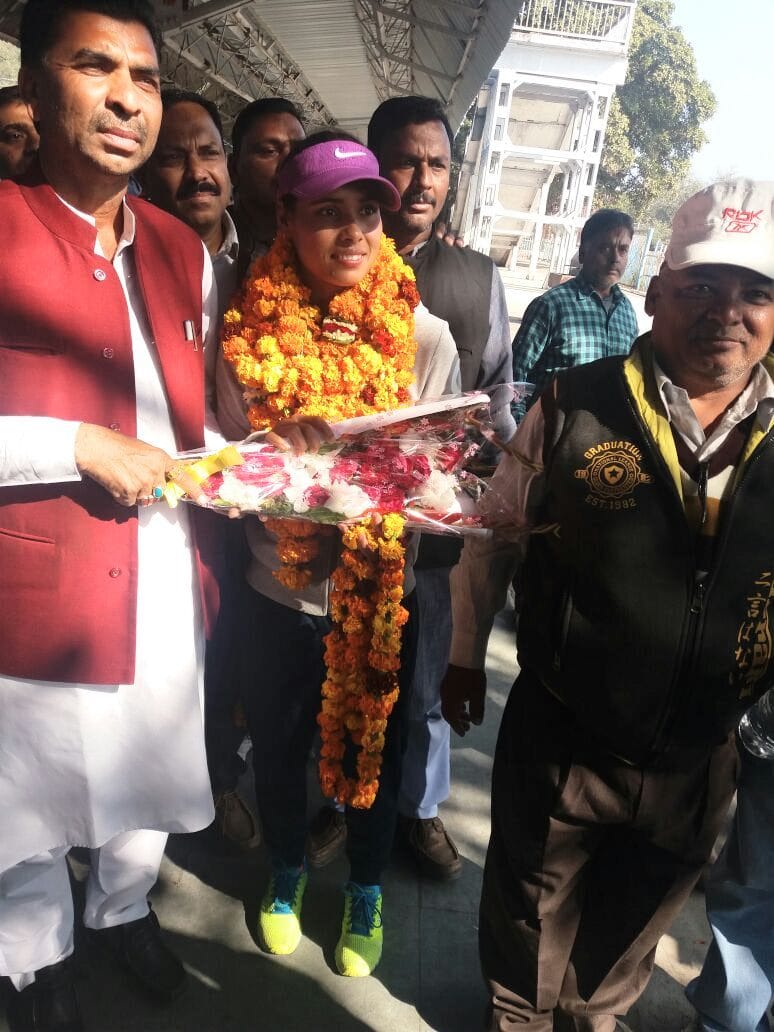 indian women hockey team captain vandana reached haridwar