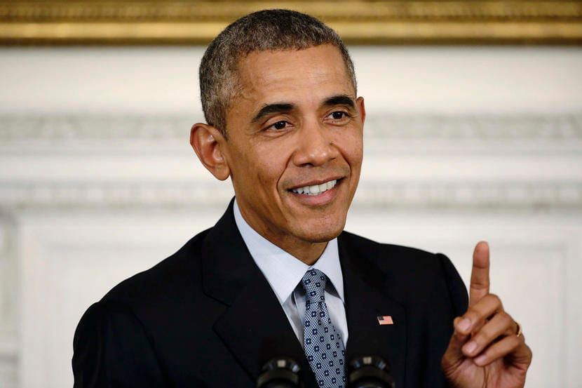 Obama says, his wife is "an intelligent leader"