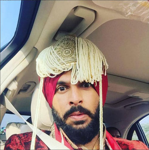 Yuvraj singh hazel keech wedding pictures