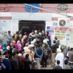 Without Money in banks, New bank plan crowd took to end