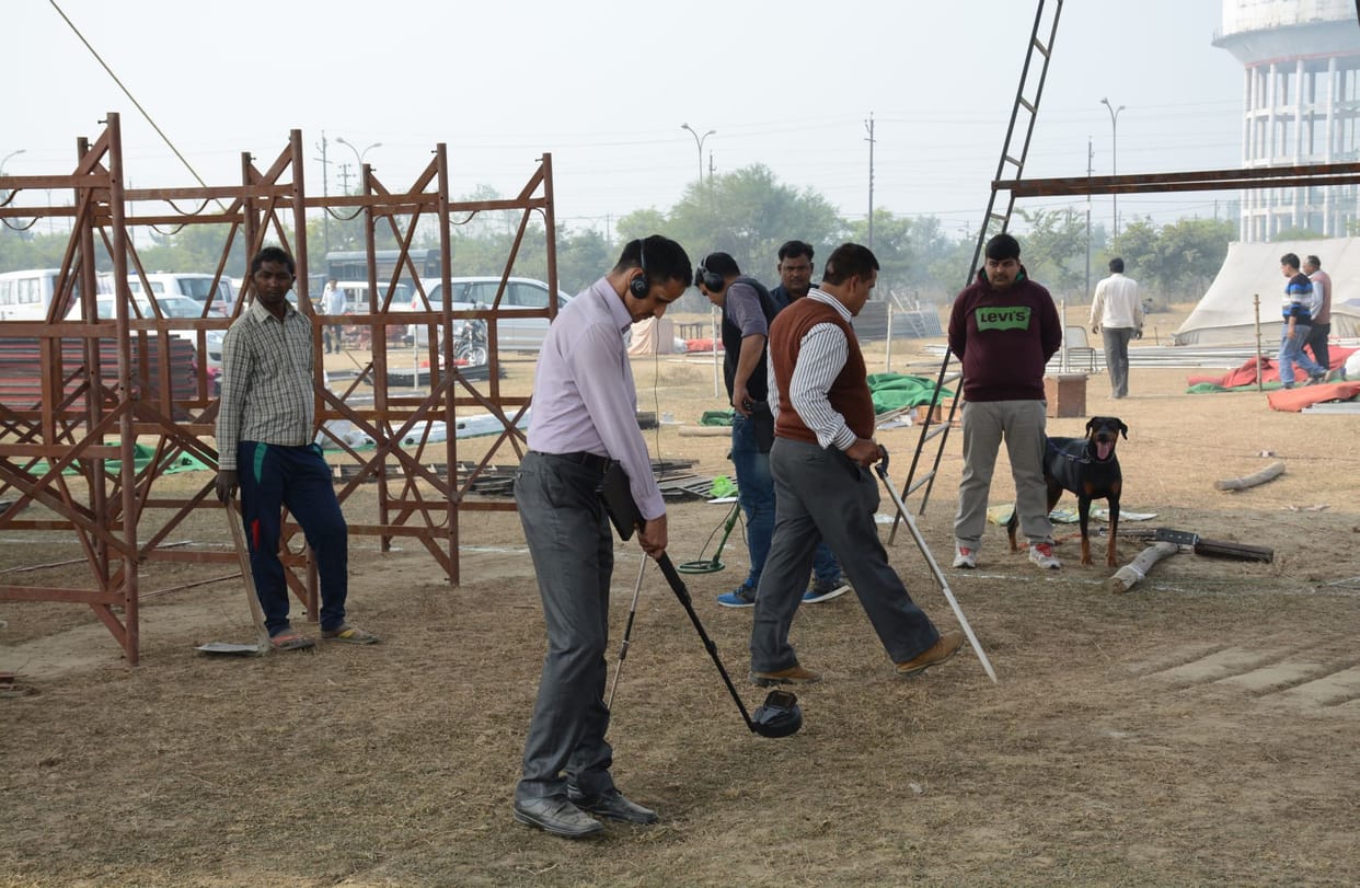 spg on modi rally ground