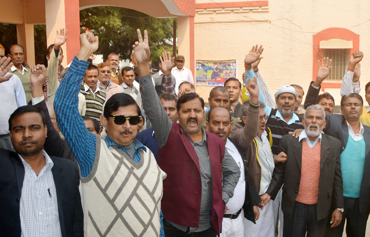 Tehsil performed by lawyers