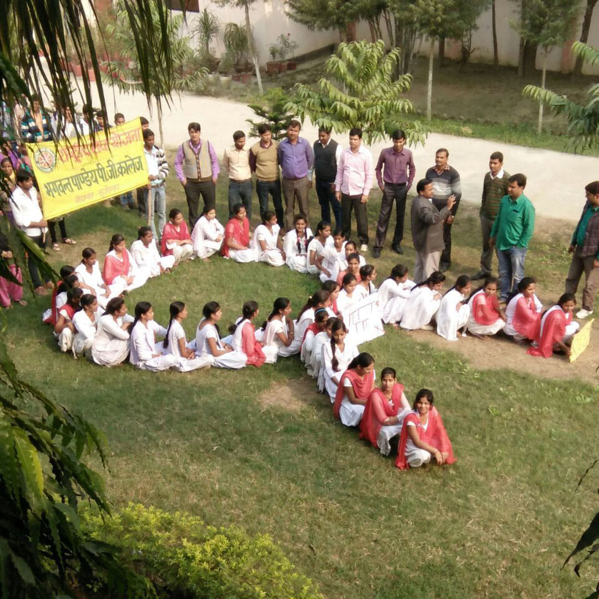 The varied program on AIDS Day