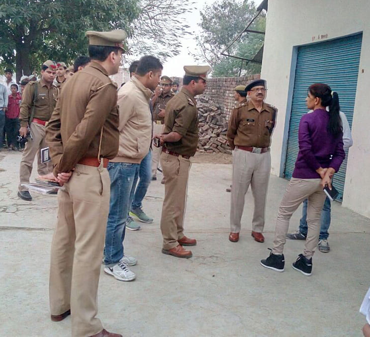 No bullets fired at the businessman on extortion