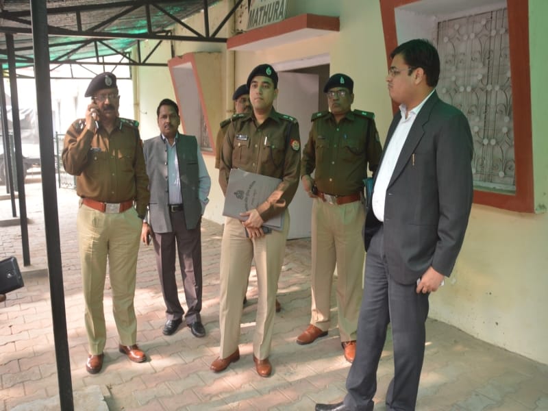 again mistake in security of janmasthan