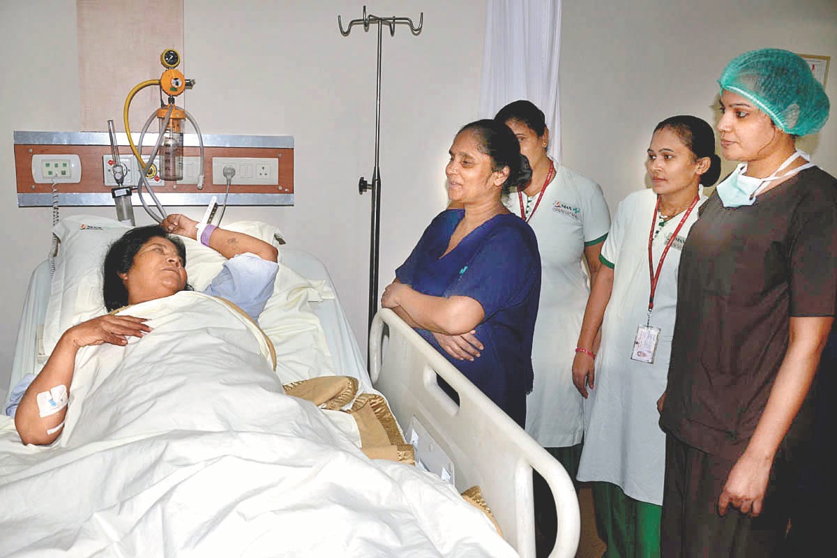 Doris Max Shift, free treatment hospital
