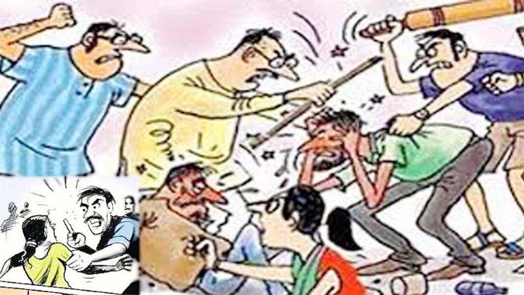 fighting in marriage function many injured police deployed
