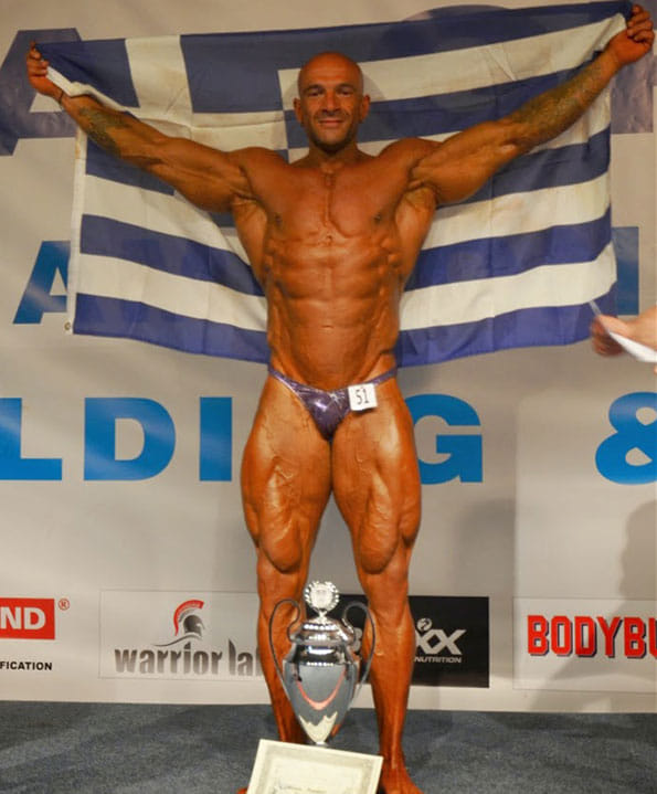 Greek Bodybuilder Giannis Magos Slapped Judge in Protest