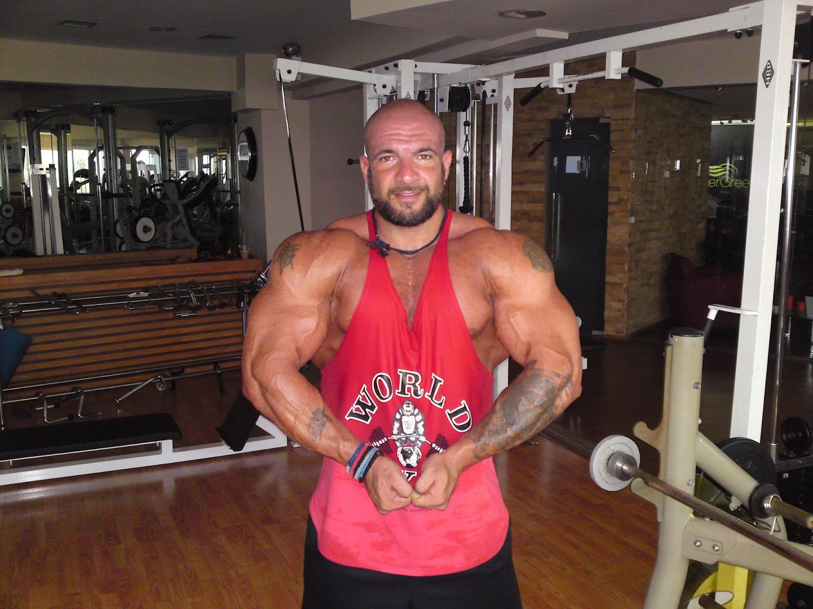 Greek Bodybuilder Giannis Magos Slapped Judge in Protest