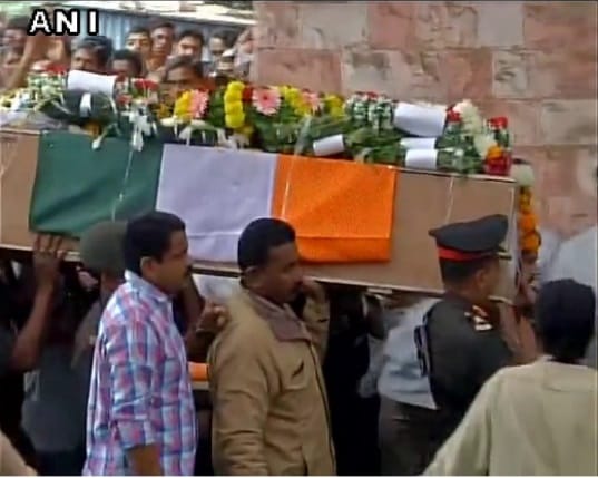 whole city aroused was martyr's last farewell