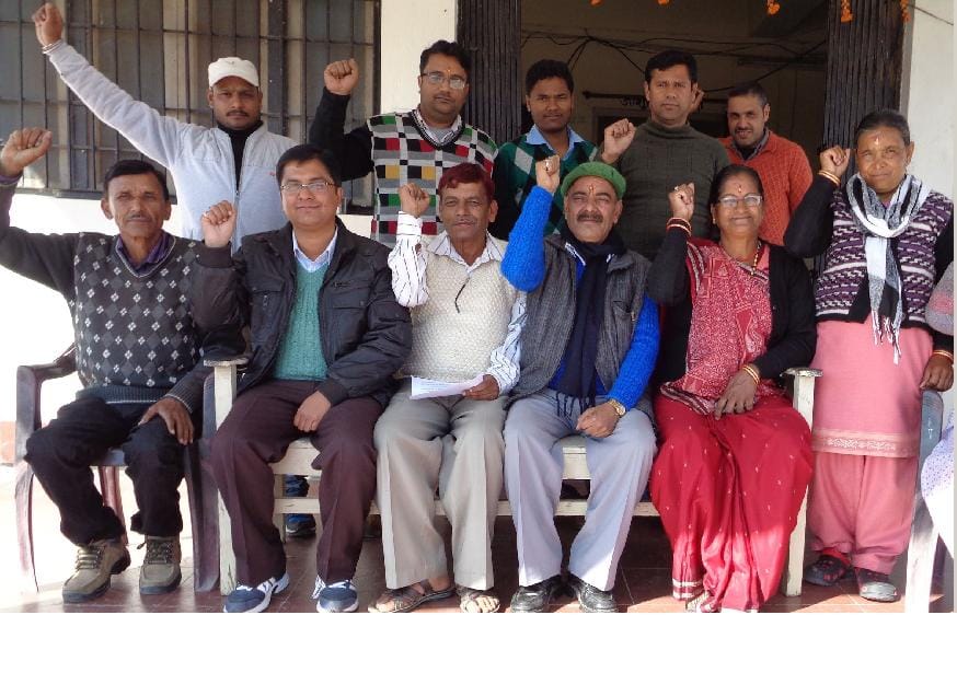 Drinking Water Corporation staff have work outs