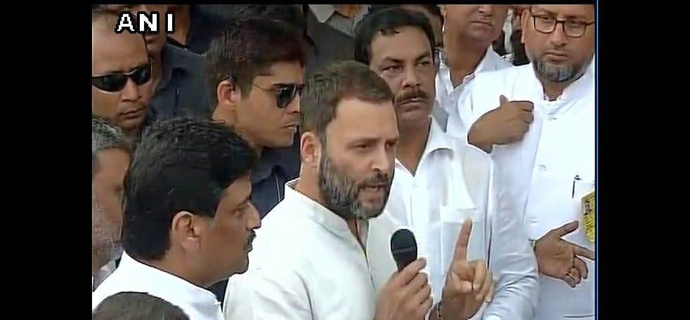 rajnath singh address parivartan yatra rally in bhagwanpur.