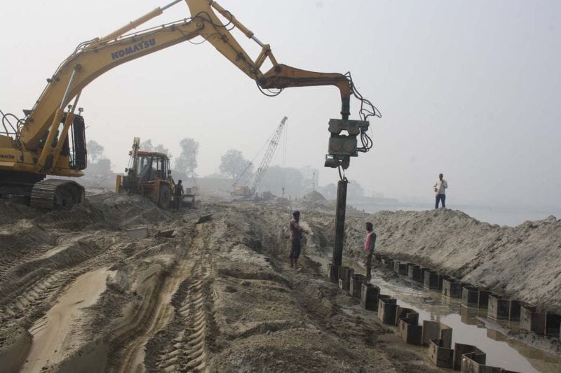 river front development plan work now stoped