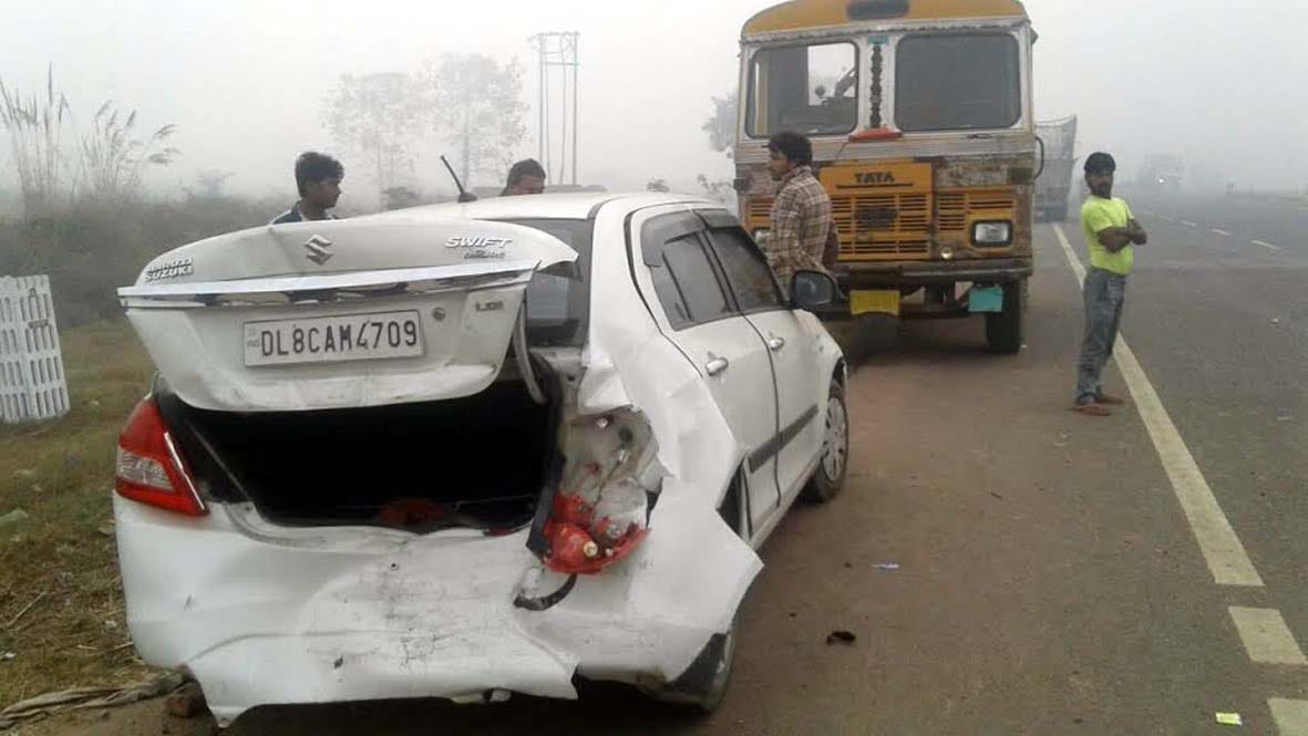 Six vehicles collided on the highway, one killed, 5 injured