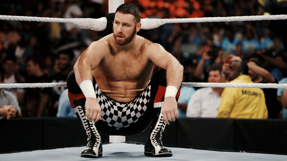 Mick Foley Looses His Fake Tooth Screaming At Sami Zayn