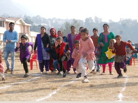 sports meet to physically chalanged chold in bilaspur