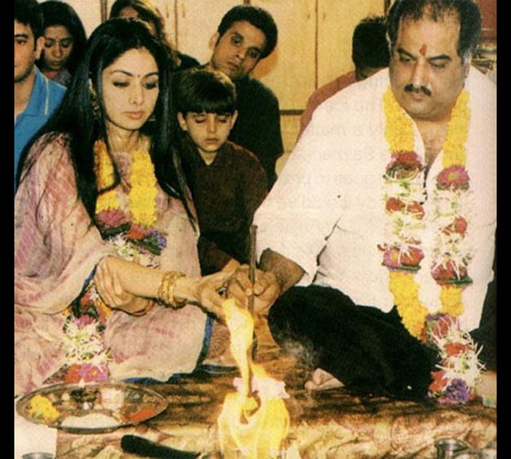sridevi and boney kapoor wedding anniversary when mona kapoor revealed her husband love story