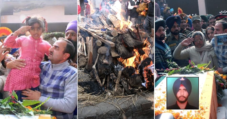 Mother spoke that they proud of Sukhraj on his son's Sukhraj singh funeral